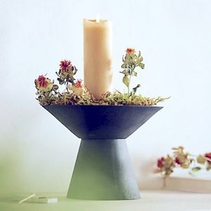 Black Candle‎ Holder/ Pedestal